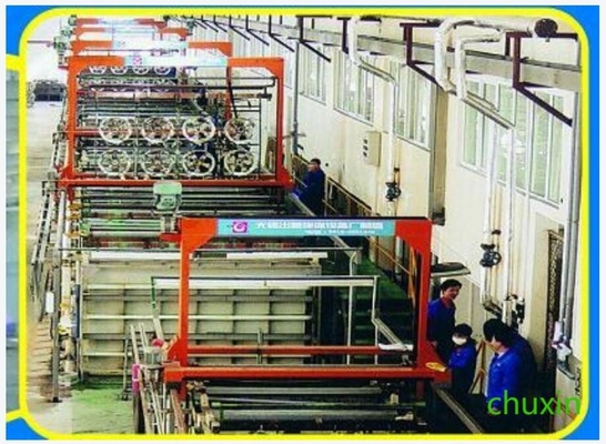 خط إنتاج الطلاء الكهربائي لمحور الألومنيوم المروري OEM