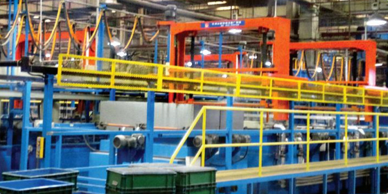 شركة Wuxi Trelleborg خط إنتاج أوتوماتيكي لفوسفات الحديد والألمنيوم