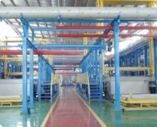 كوريا الجنوبية Tbyo الميكانيكا الكهربائية Jiangyin مصنع التصفيف الكهربائي الصلب كروم خط الإنتاج التلقائي